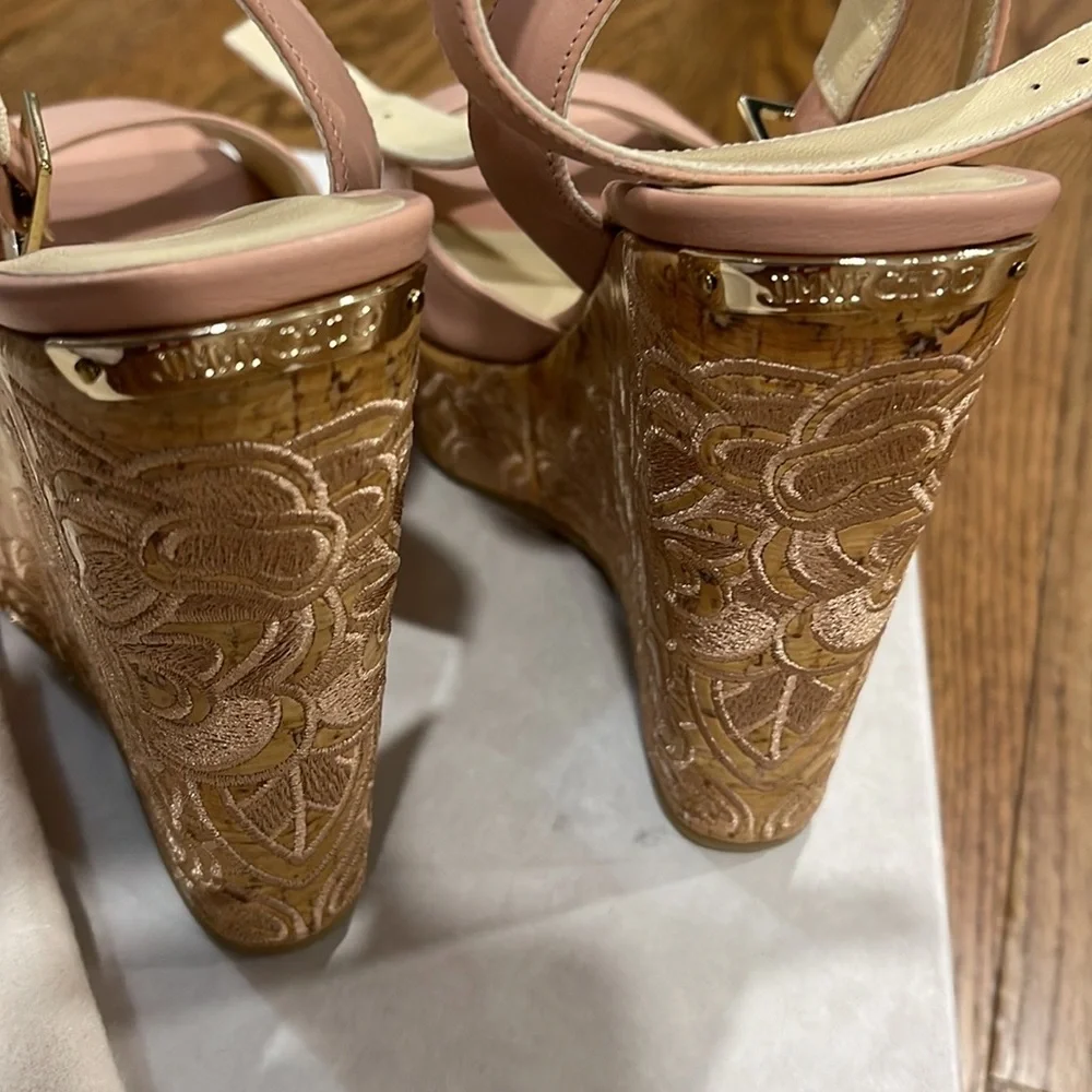Authentic Jimmy Choo wedge - Picture 5 of 9